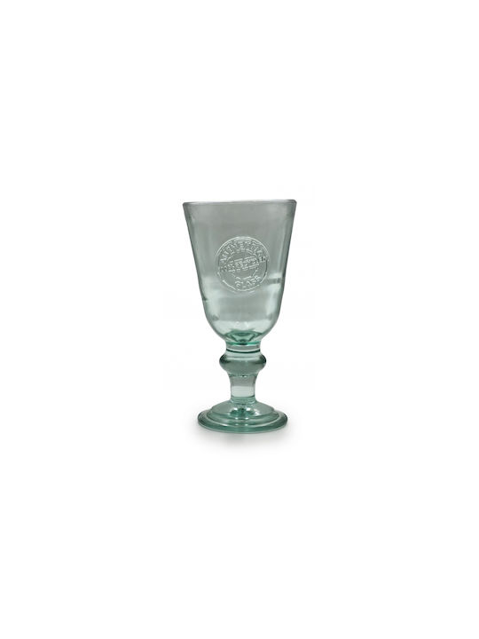 Glass Drops Чаша за Вода в Зелен Цвят 250мл