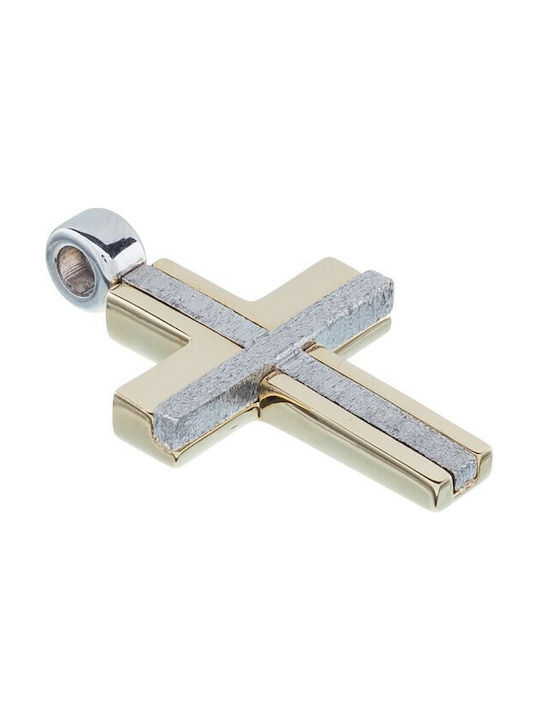 Vitopoulos Men's Gold Cross 14K