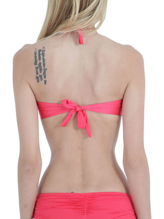 Banana Moon Strapless Bikini Top Ροζ