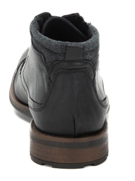 Black Men's Boots Anatomical