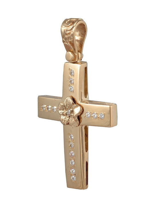 Women's Gold Plated Cross