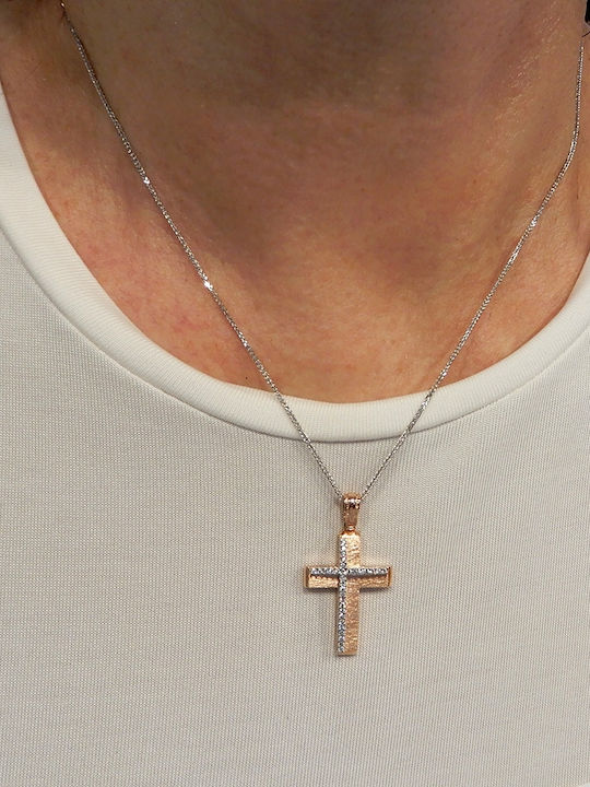 Art d or Damen Kreuz mit Kette