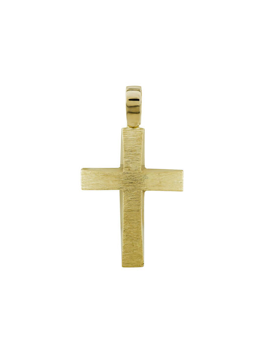 Kiriakos Gofas Men's Gold Cross 14K