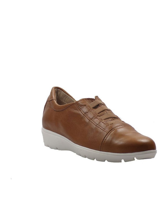 Bagiota Shoes 0100 Damen Anatomisch Sneakers Tabac Braun