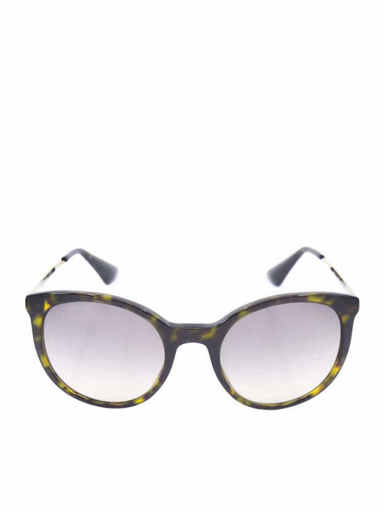 Prada Prada Women's Sunglasses with Brown Tartaruga Frame and Gradient Lenses SPR17S 2AU3D0