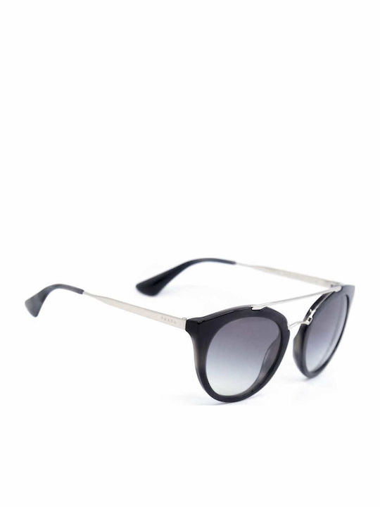 Prada Sonnenbrillen Μαύρα mit Mixed Gestell