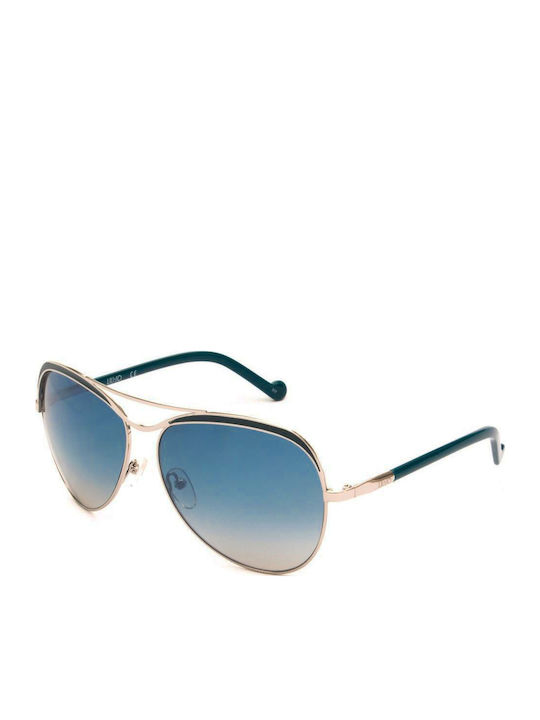 Liu Jo Sonnenbrillen Blau mit Metall Gestell