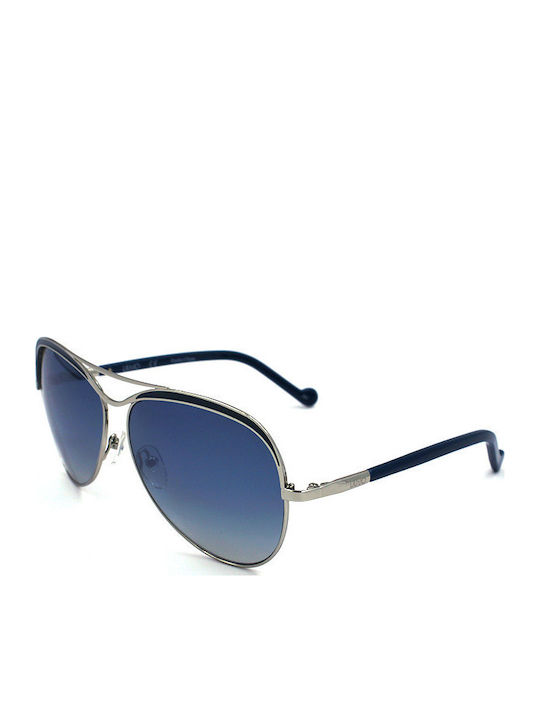 Liu Jo Men's Sunglasses with Blue Metal Frame