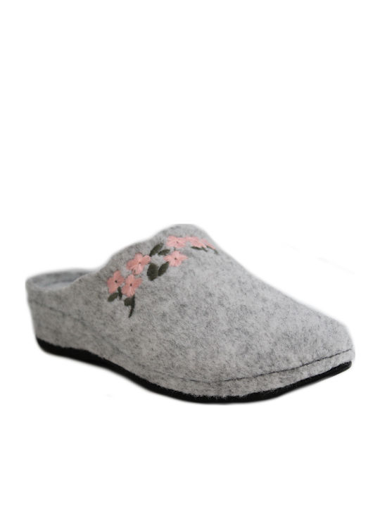 Anatomische Damen Hausschuhe Gray
