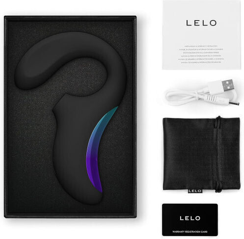 Lelo Enigma Wave Vibrator Masaj 10.6cm Negru