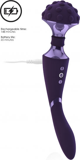 Vive Shiatsu Δονητής Μασάζ 28cm Purple