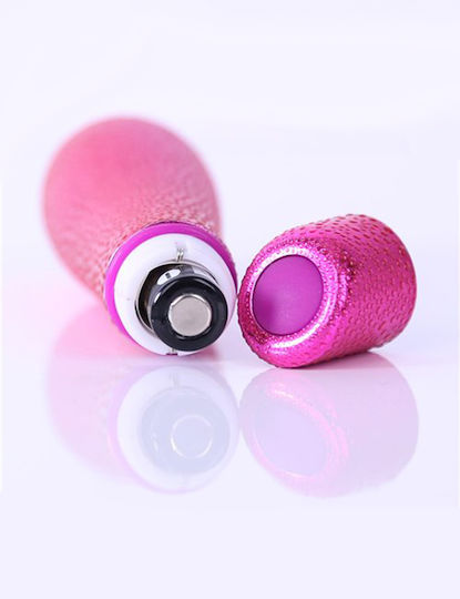 BMS Factory Rain Bullet 7 Function Textured Bullet Vibe Mini Δονητής Bullet 7.6cm Pink