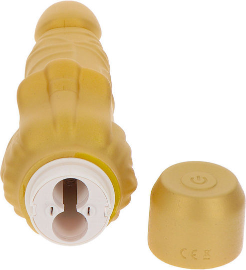 Seven Creations Get Real Gold Dicker Realistic Vibrator 19cm Aur
