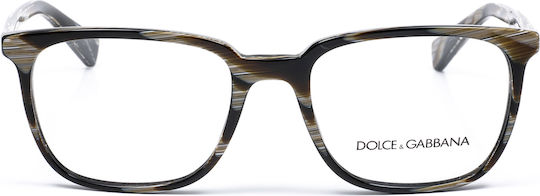 Dolce & Gabbana Kokkálinos Brillengestell Braun DG3298 569