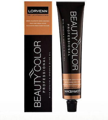 Lorvenn Beauty Color Vopsea de Păr 5.4 Castan bronz deschis castaniu 70ml