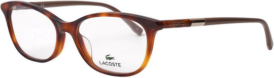 Lacoste Männlich Kunststoff Brillenrahmen Braun Schildpatt L2822-214