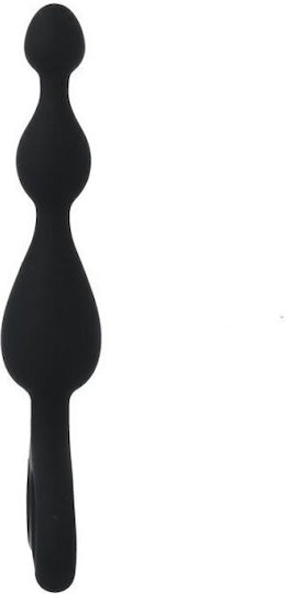 Intense Danti Anal Anal Beads Black 17.5cm