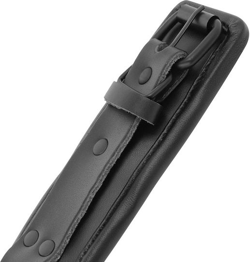 Darkness Leather Wrist Ankle Restraints Χειροπέδες σε Μαύρο Χρώμα