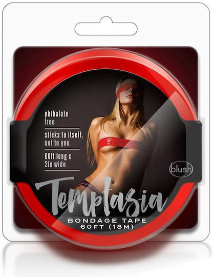 Temptasia Bondage Tape Ταινία Δεσίματος σε Κόκκινο Χρώμα