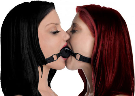 XR Doppleganger Silikon Doppel Maulkorb in Schwarz Farbe