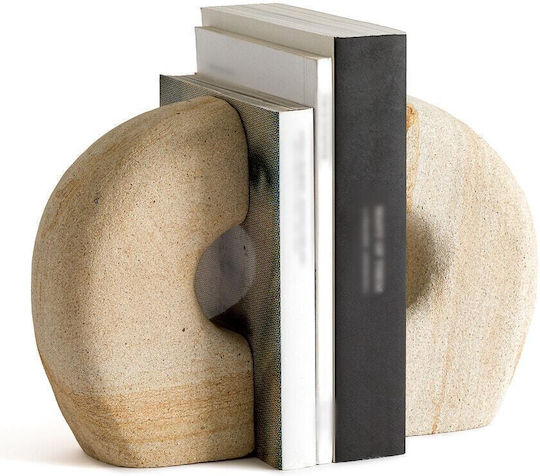 Stein Buchstütze in Beige Farbe 1Stück