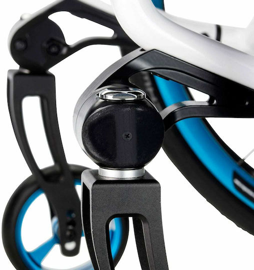 Meyra Smart S 2.370 Αναπηρικό Αμαξίδιο Απλού Τύπου 44cm 2.370 Λευκό
