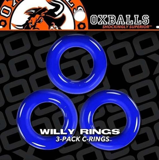 Oxballs Willy Rings 3τμχ Police Blue