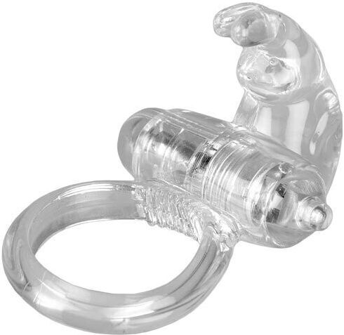Seven Creations Classic Rabbit Cock Ring Cock Ring Cock Transparent