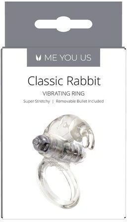 Seven Creations Classic Rabbit Cock Ring Cock Ring Cock Transparent
