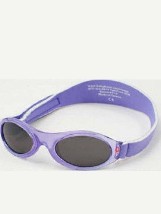 Banz Oval Kids Sunglasses Purple for 2-5 Years