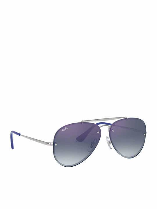 Ray Ban Kinder-Sonnenbrillen Silber