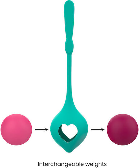 Rithual Deva Pelvic Training Set Κολπικές Μπάλες Τιρκουάζ