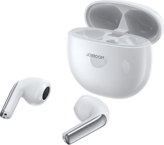 Joyroom JR-PB1 Earbud Bluetooth Handsfree Earphones with Sweat Resistance and Charging Case White