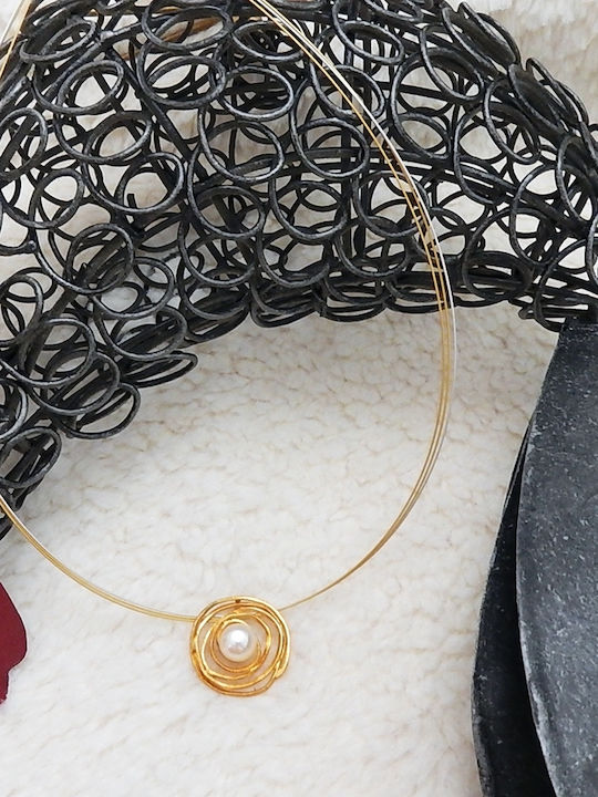 Polytimo din Aur 14K cu Perle