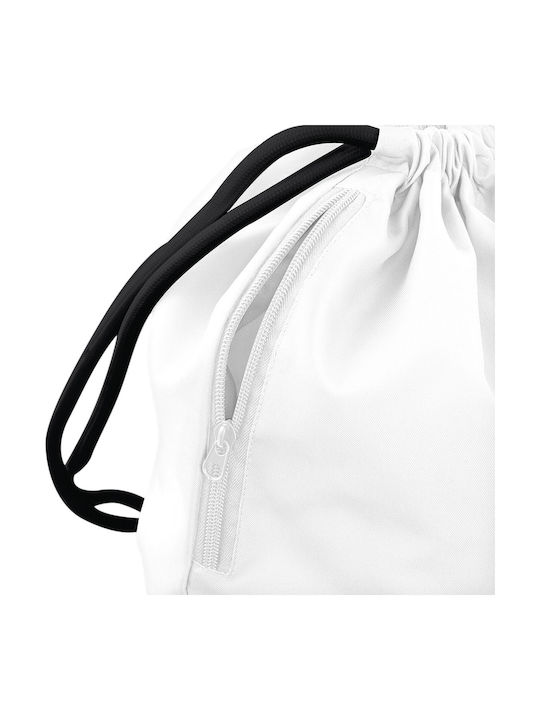 BagBase Icon Gymsac White/ Black