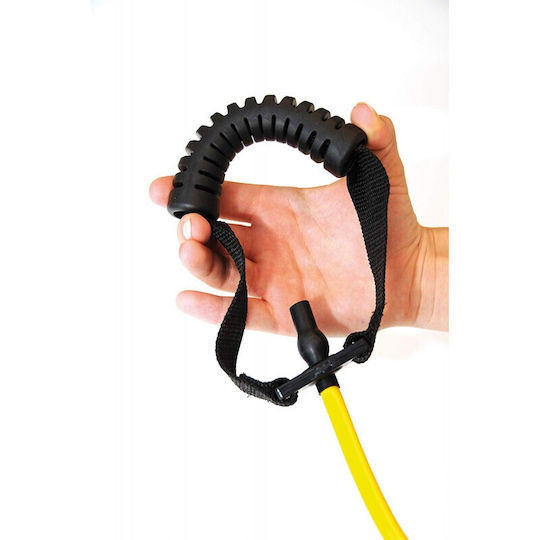 Sissel Fit-Tube Light Yellow Resistance Band Gymtube Light with Handles Yellow