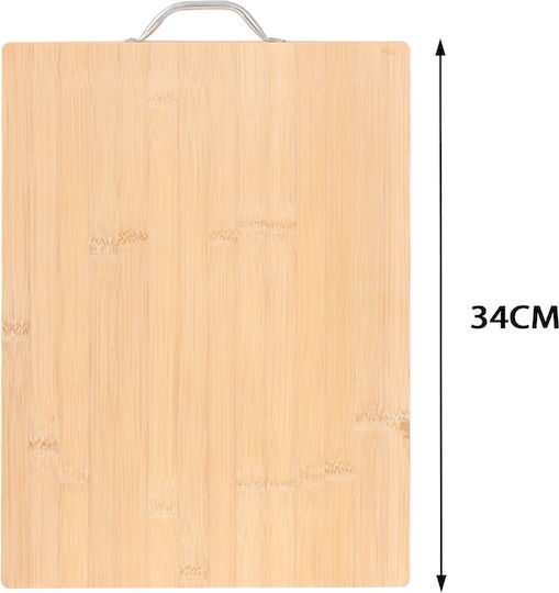 Tpster Schneidebretter aus Bambus 34x24cm