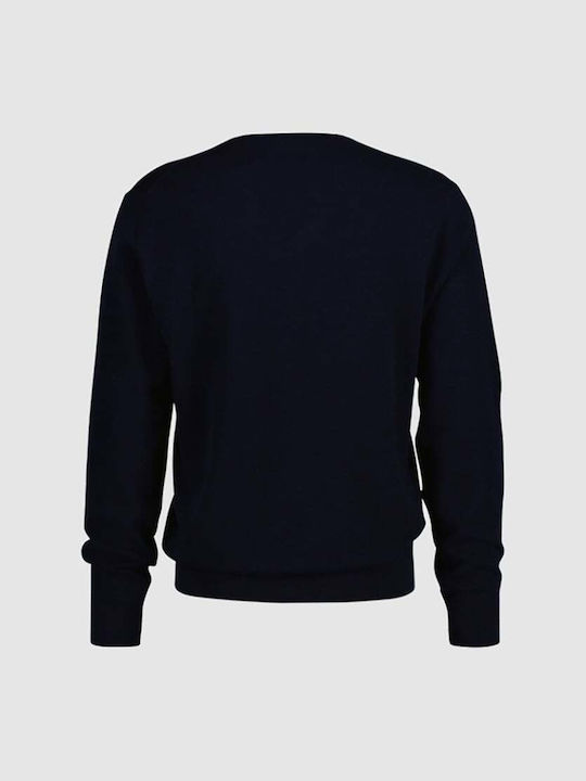 Gant Herren Langarm-Pullover Blau