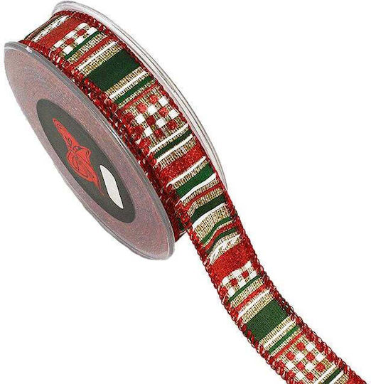 Kappa Decor Christmas Ribbon Red 1pc