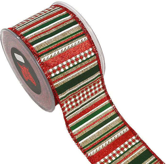 Kappa Decor Christmas Ribbon Red 1pc