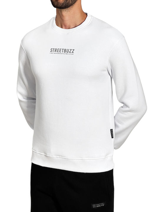 3Guys Men's Sweatshirt White