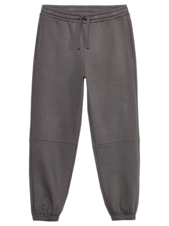 Sweatpants with Elastic Gray