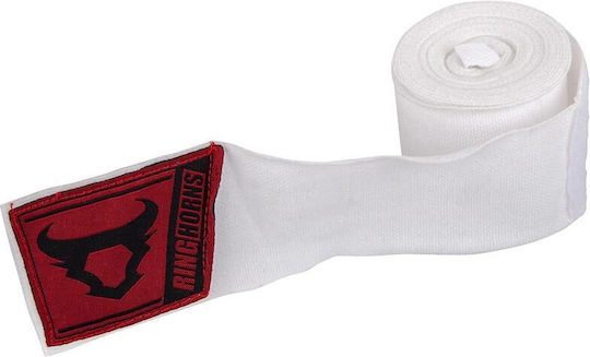 Ringhorns Handwraps White 2.5m Martial Arts Hand Wraps 2.5m Weiß