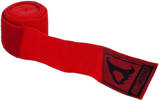 Ringhorns Handwraps Red 2.5m Martial Arts Hand Wraps 2.5m Rot