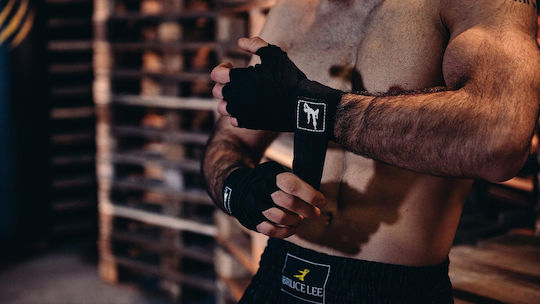 Tunturi Bruce Lee Boxing Wraps White 14BLSBO042 Martial Arts Hand Wraps 2.5m Weiß