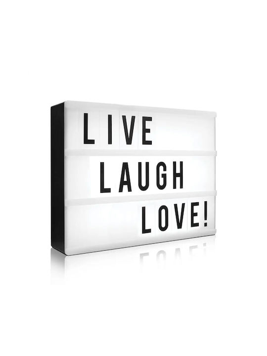 Decorative Lamp Board White