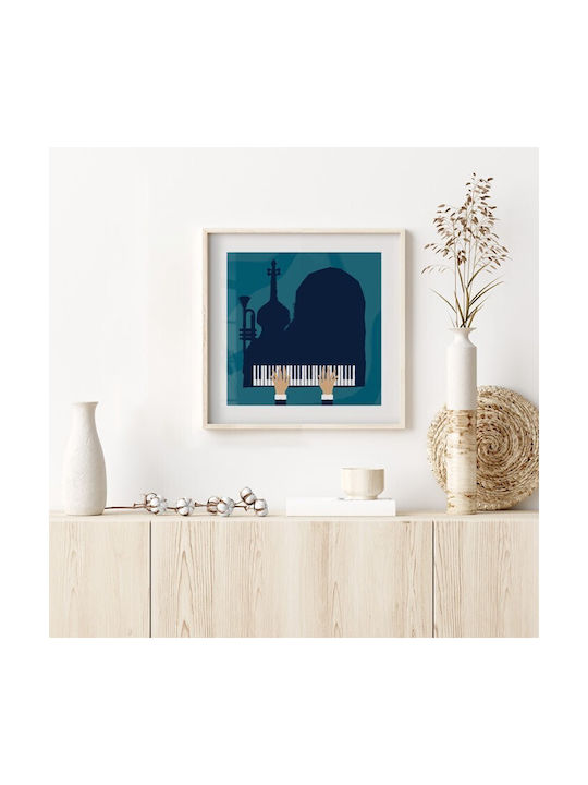 Walls Αφίσα Pianist 20x20cm
