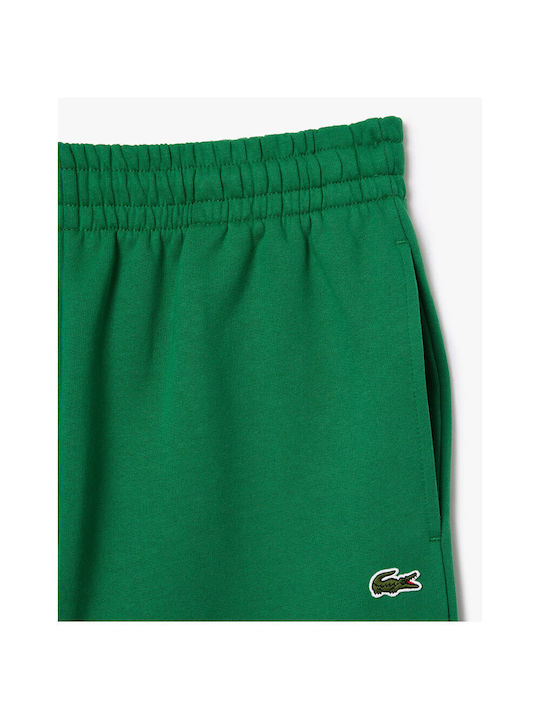 Lacoste Men's Sweatpants with Rubber Green