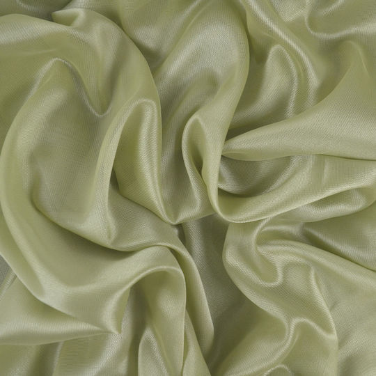 Saray Home Curtaină cu Pencil Pleat Green KE 1944 140x280buc
