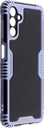 Armadillo Umschlag Rückseite Silikon Blau (Galaxy A04s)